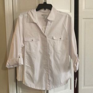 White button up shirt